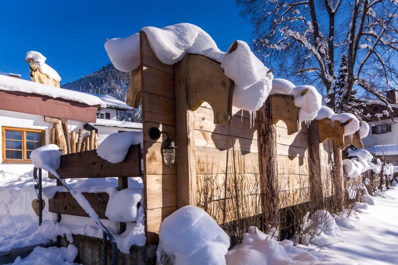 Zur Gluecklichen Kuh Hotell Oberstdorf Eksteriør bilde