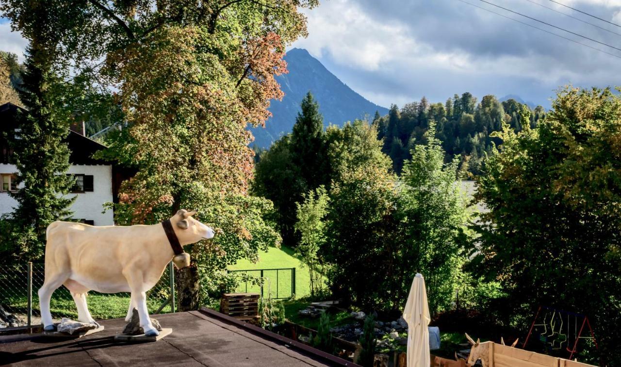 Zur Gluecklichen Kuh Hotell Oberstdorf Eksteriør bilde