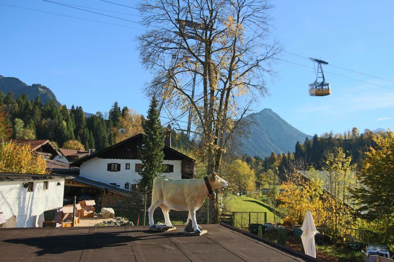 Zur Gluecklichen Kuh Hotell Oberstdorf Eksteriør bilde