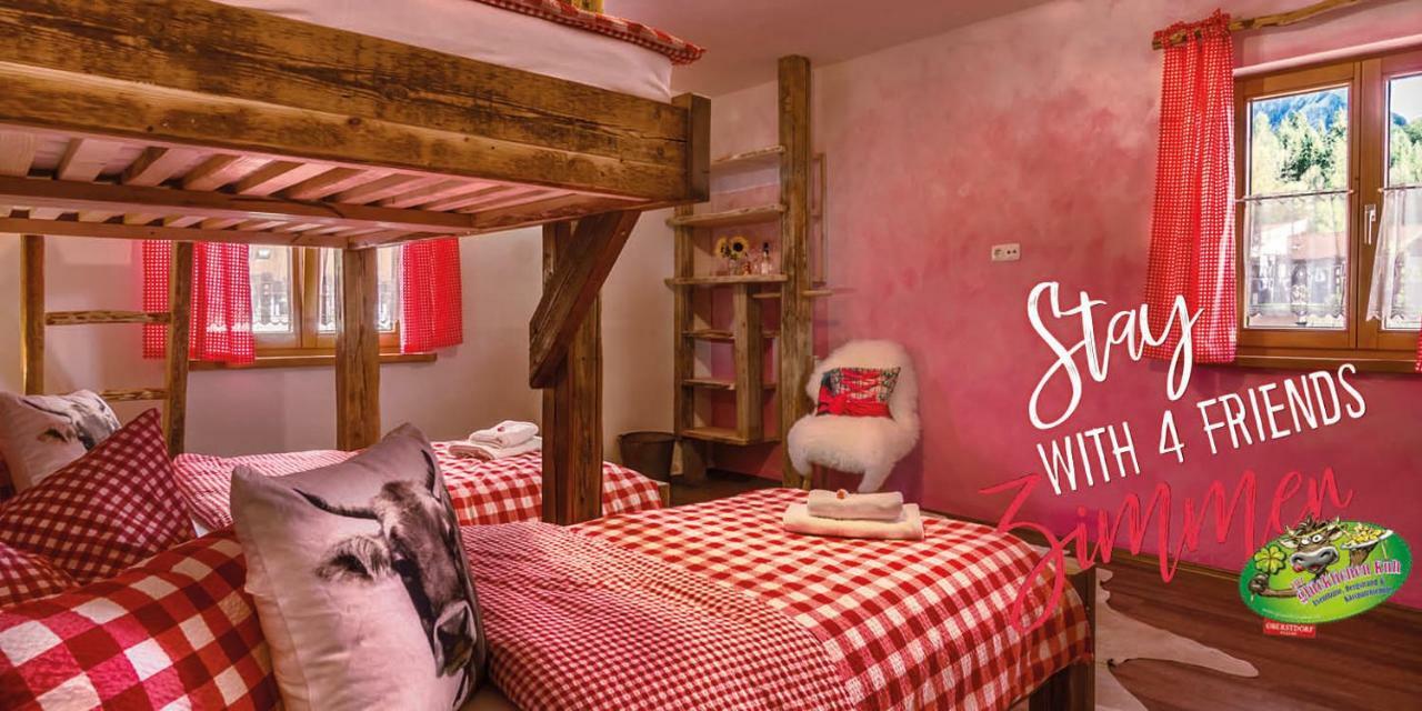 Zur Gluecklichen Kuh Hotell Oberstdorf Eksteriør bilde